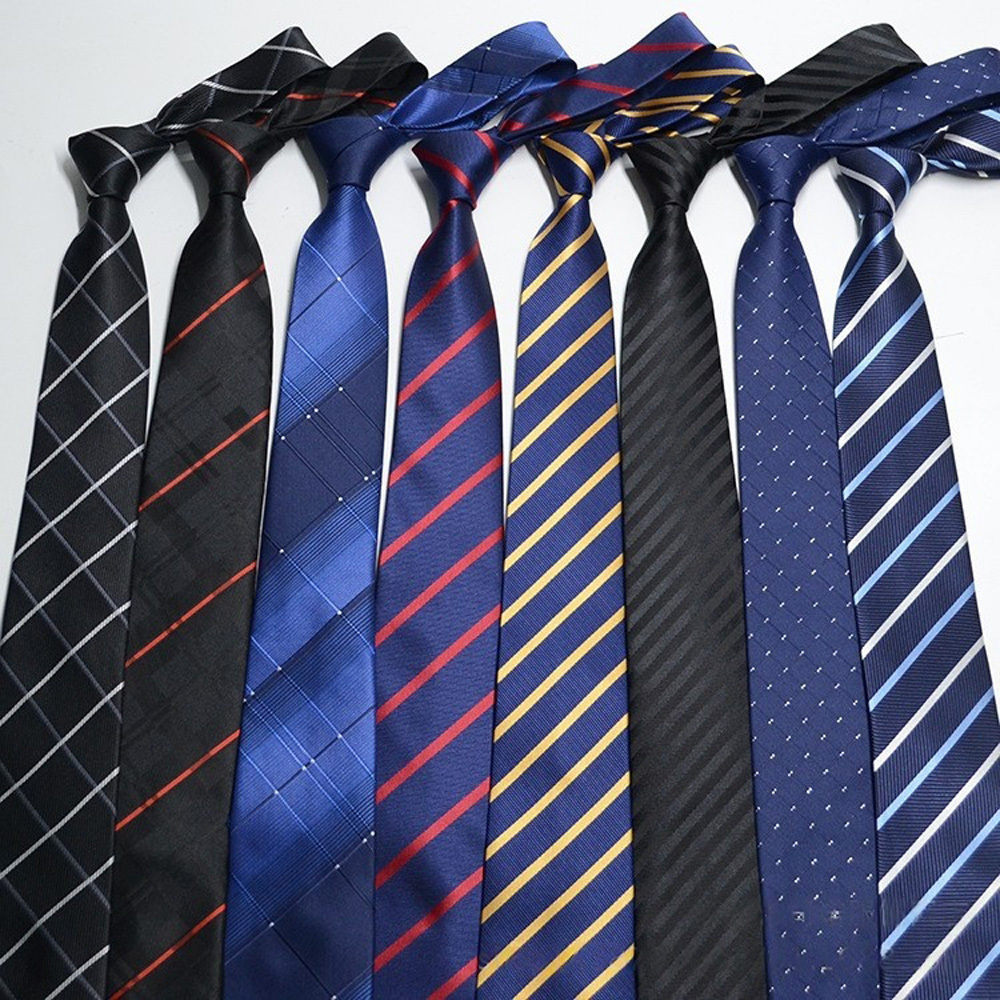 Classic Stripe Necktie Men Bus - Mens Fashion Dress Shirts recension och pris