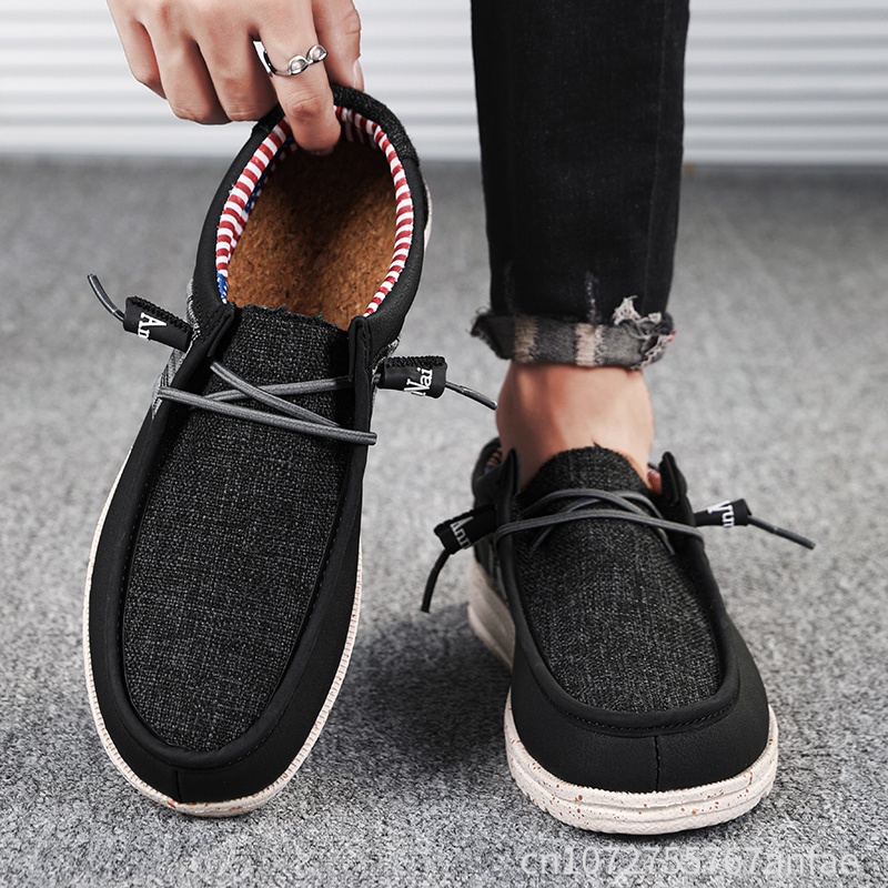 Hot Sale Blue/Black Men Loafer - Men'S Fashion Loafers Shoes recension och pris