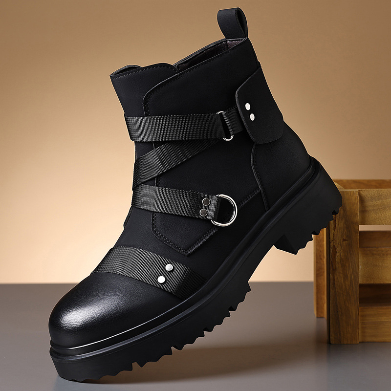 Men's Retro High Cut Leather B - Men'S Fashion Footwear recension och pris