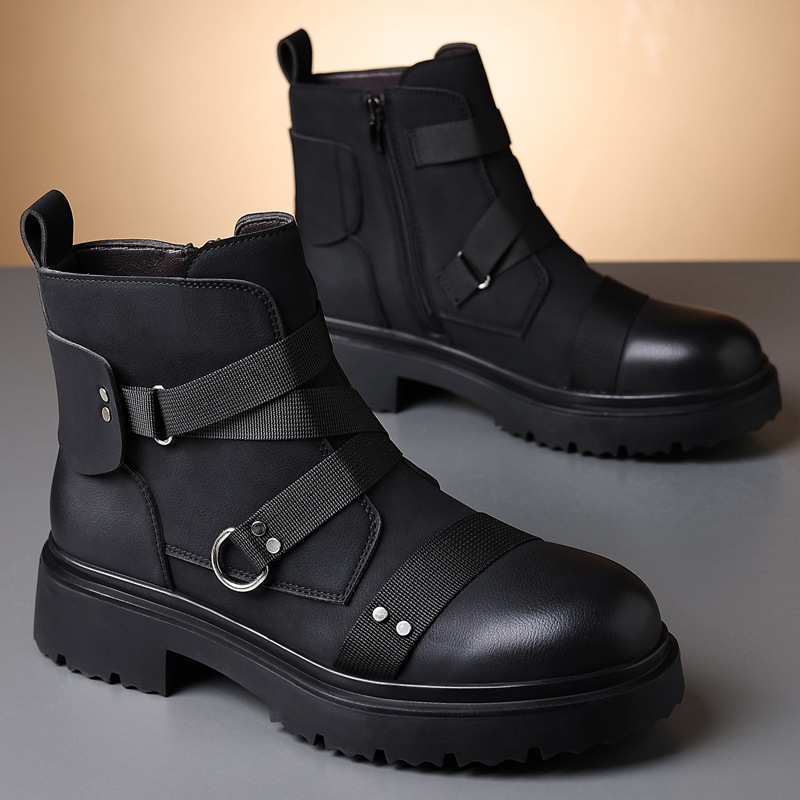 Men's Retro High Cut Leather B - Men'S Fashion Footwear recension och pris