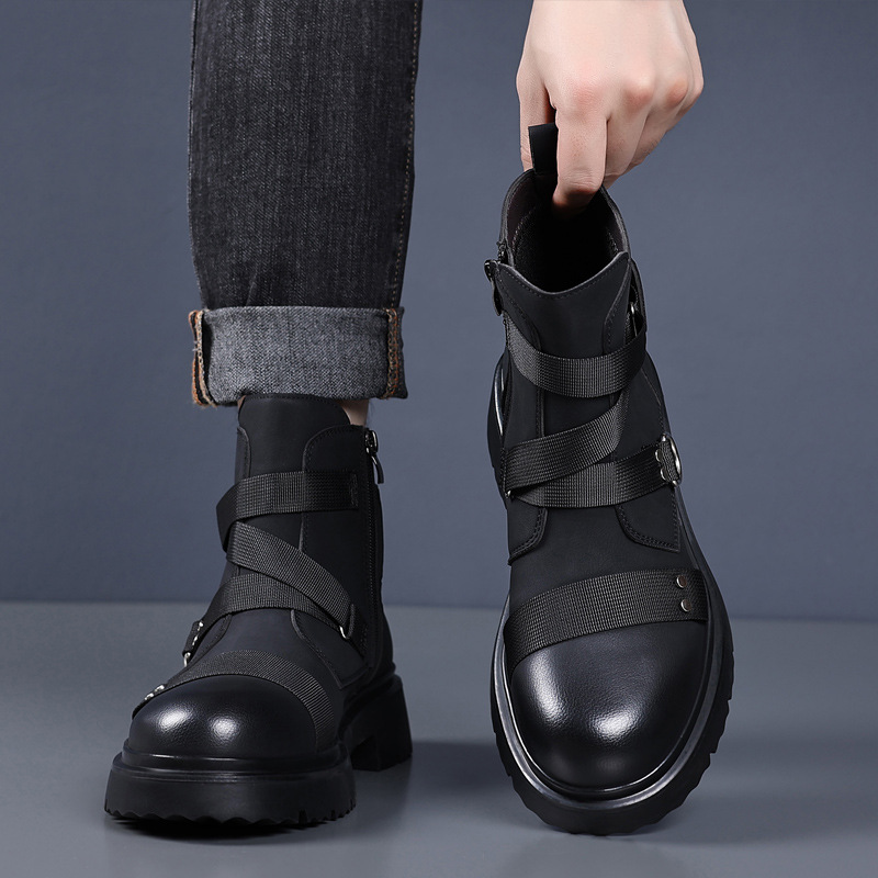 Men's Retro High Cut Leather B - Men'S Fashion Footwear recension och pris