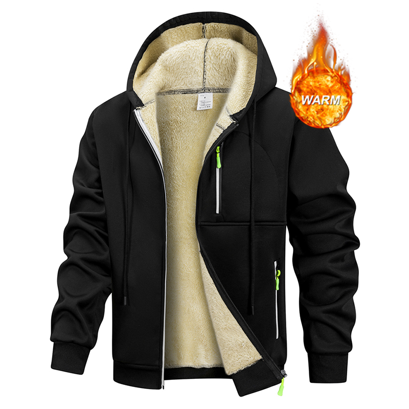 Men's Winter Warm Sherpa Plush - Sherpa Jacket Fleece recension och pris