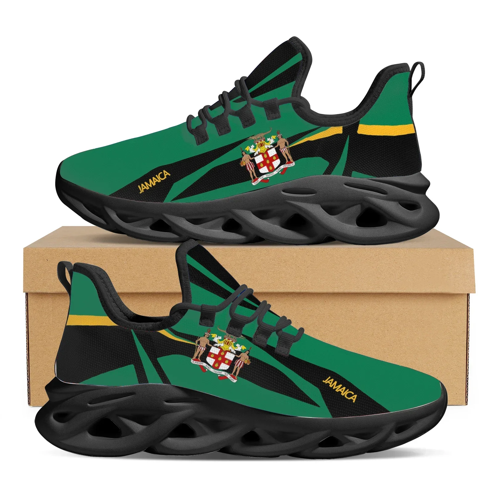 Jamaica Flag Print Sneakers Wo - Men'S Fashion Footwear recension och pris