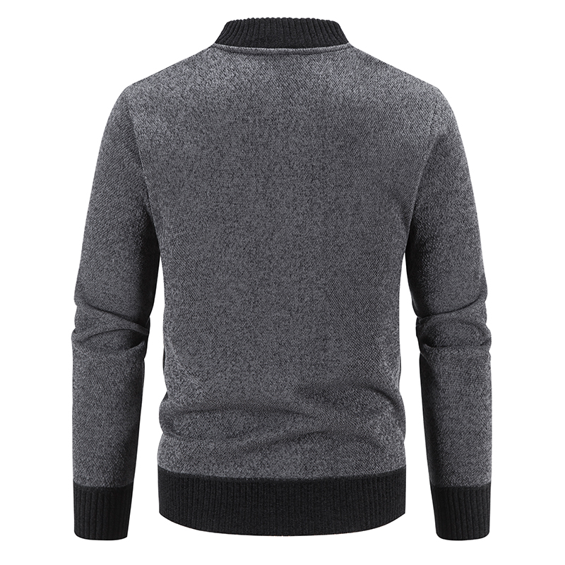 Big Size Men's Knit Cardigan F - Men'S Fashion Zip Sweater recension och pris