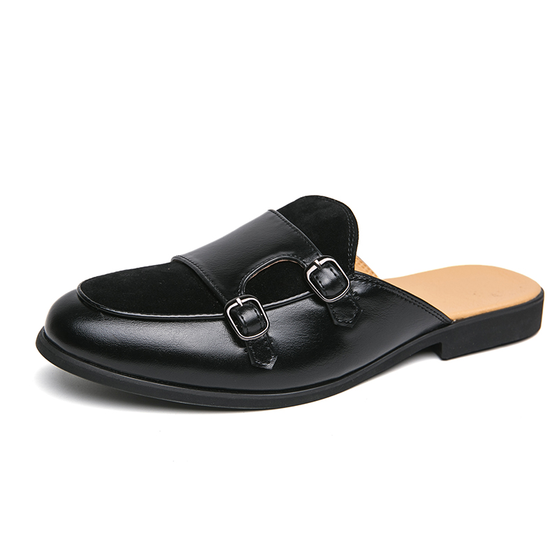 Fashion Black Green Monk Strap - Mens Fashion Zapatos recension och pris