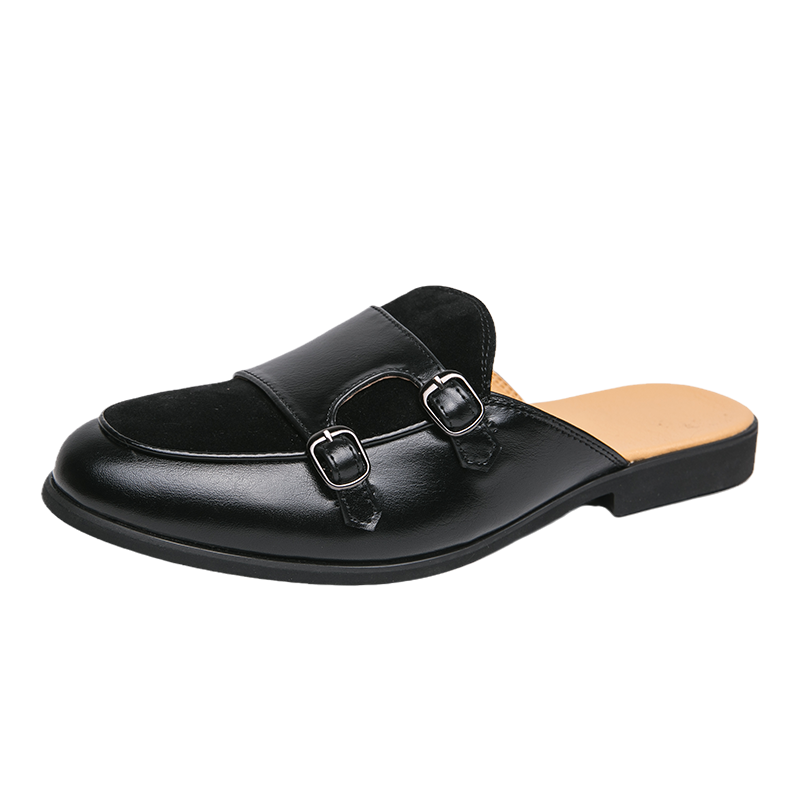 Fashion Black Green Monk Strap - Mens Fashion Zapatos recension och pris