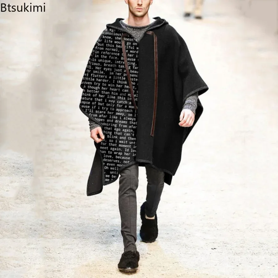 New 2025 Men's Autumn Winter S - Men Scarf Wool recension och pris