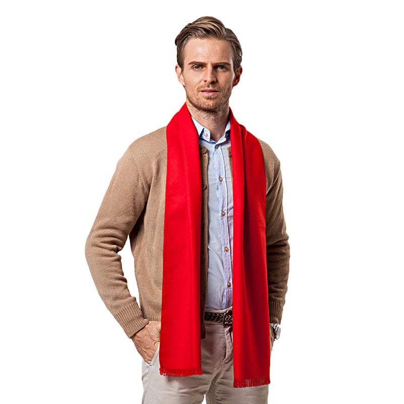 Fashion Winter Solid Color Men - Men Scarf Wool recension och pris