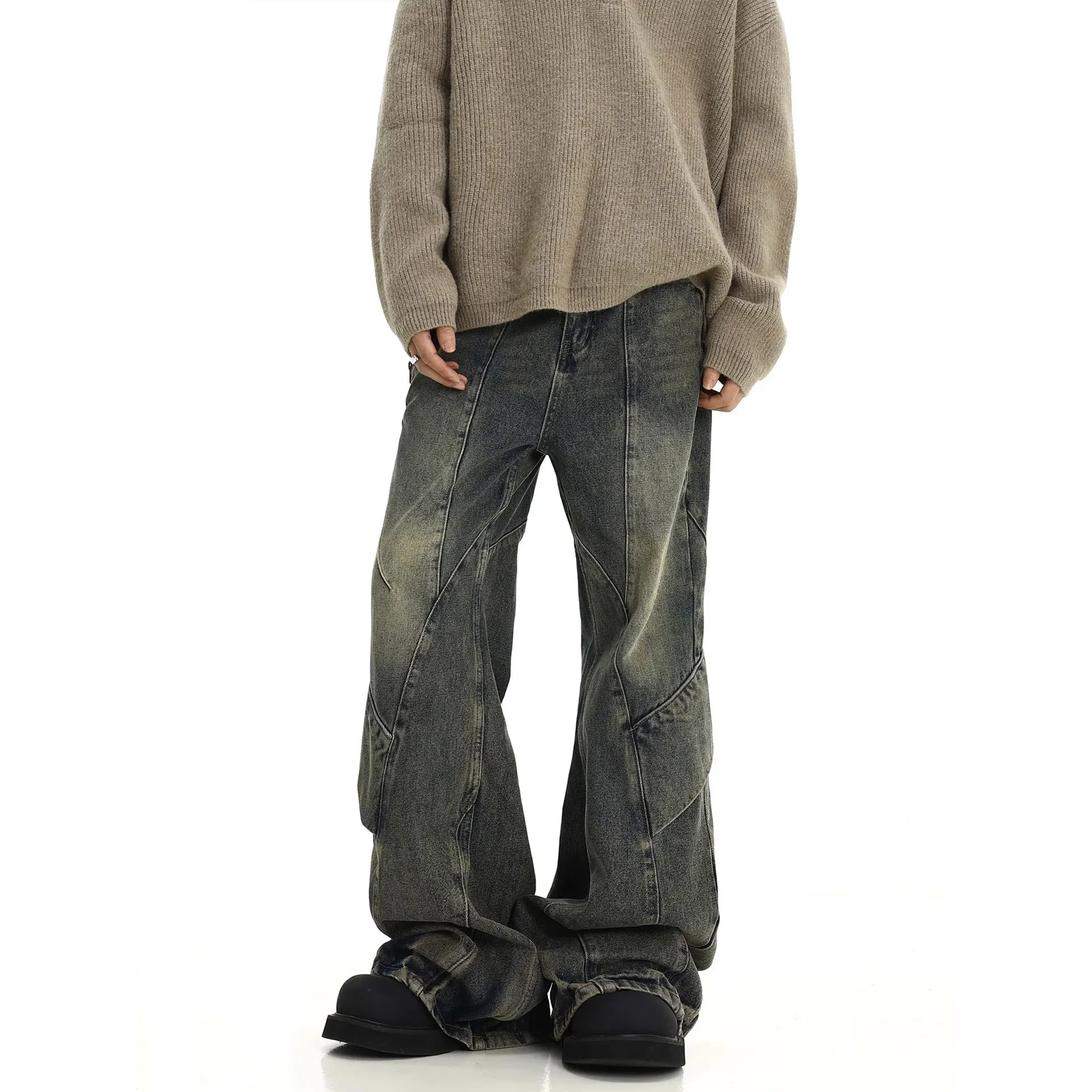 Men Jeans Denim Flare Pants Fl - Men'S Fashion Jeans 2025 recension och pris