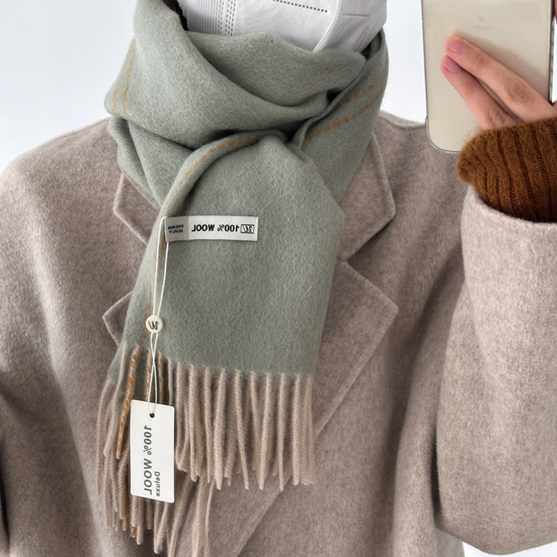 Elegant Good Quality 100% Wool - Men Scarf Wool recension och pris