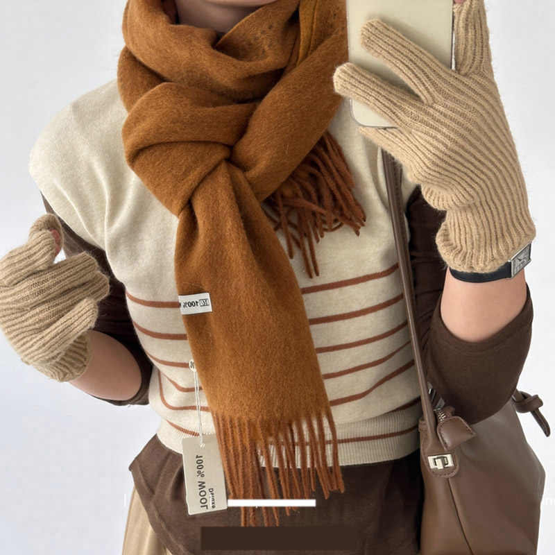 Elegant Good Quality 100% Wool - Men Scarf Wool recension och pris