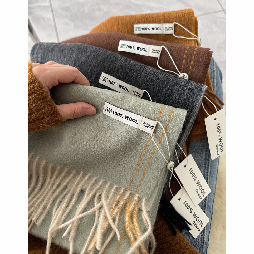 Elegant Good Quality 100% Wool - Men Scarf Wool recension och pris