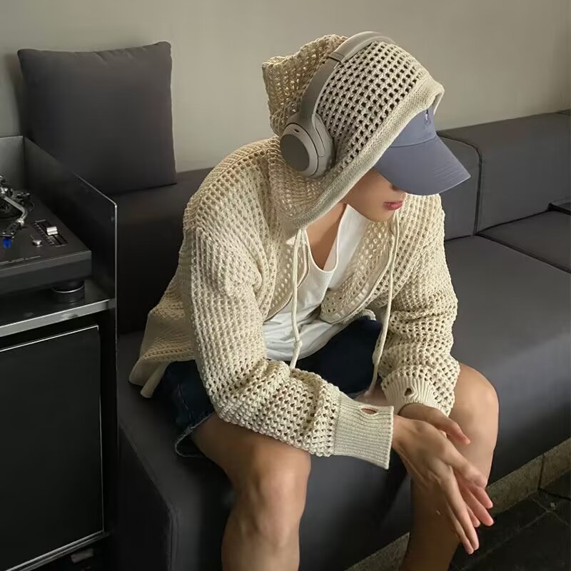 2026 Men's Casual Hollow Coats - Men'S Fashion Zip Sweater recension och pris