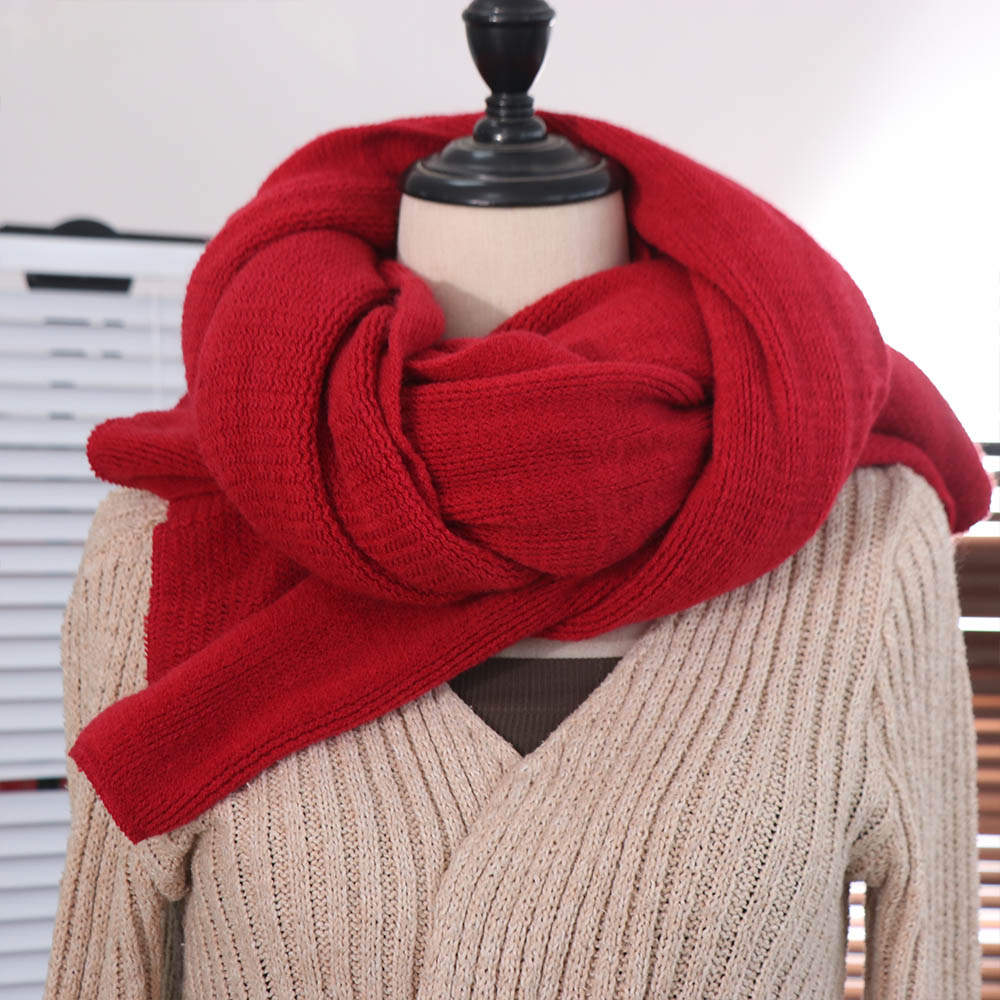 High Quality Solid Color Men W - Men Scarf Wool recension och pris