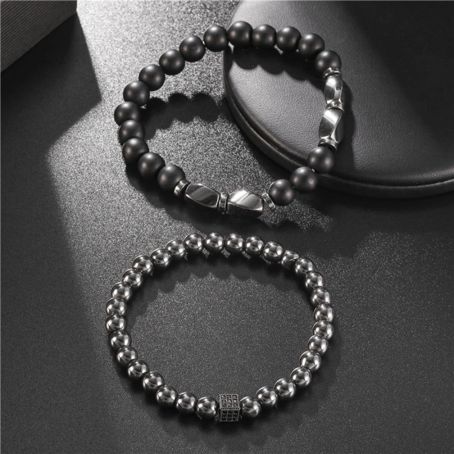 Premium Bracelet Set Men Natur - Mens Fashion Combination recension och pris