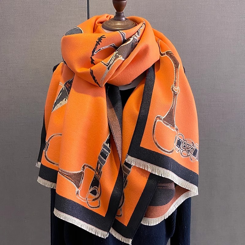 Retro Rider Horse Imitation Ca - Men Scarf Wool recension och pris