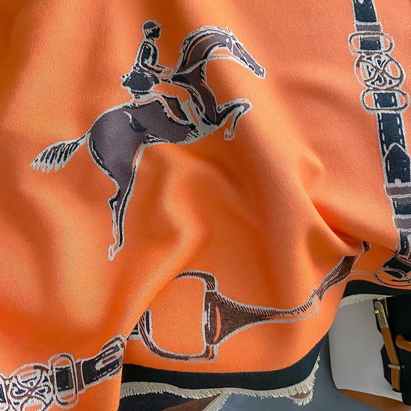 Retro Rider Horse Imitation Ca - Men Scarf Wool recension och pris