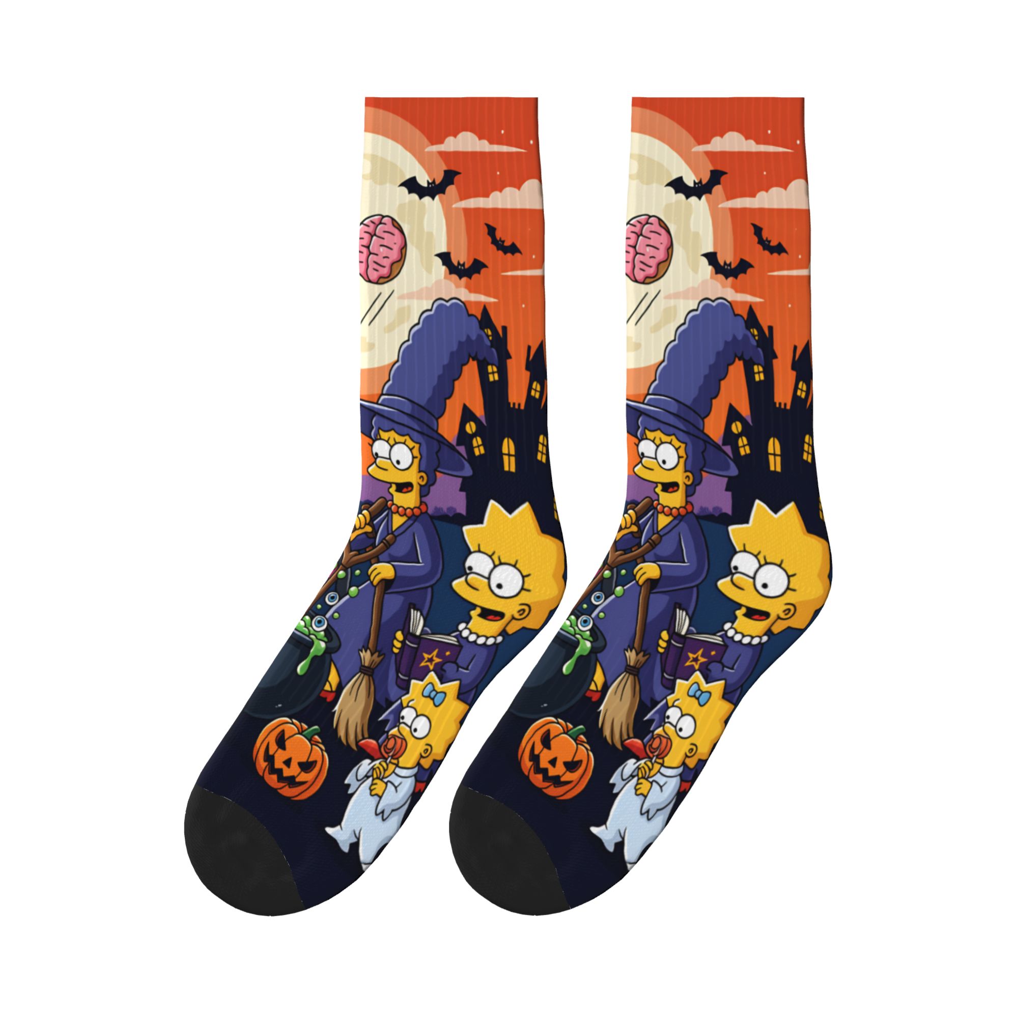 Men's Socks S-Simpsons Hallowe - Men'S Fashion Youtube recension och pris