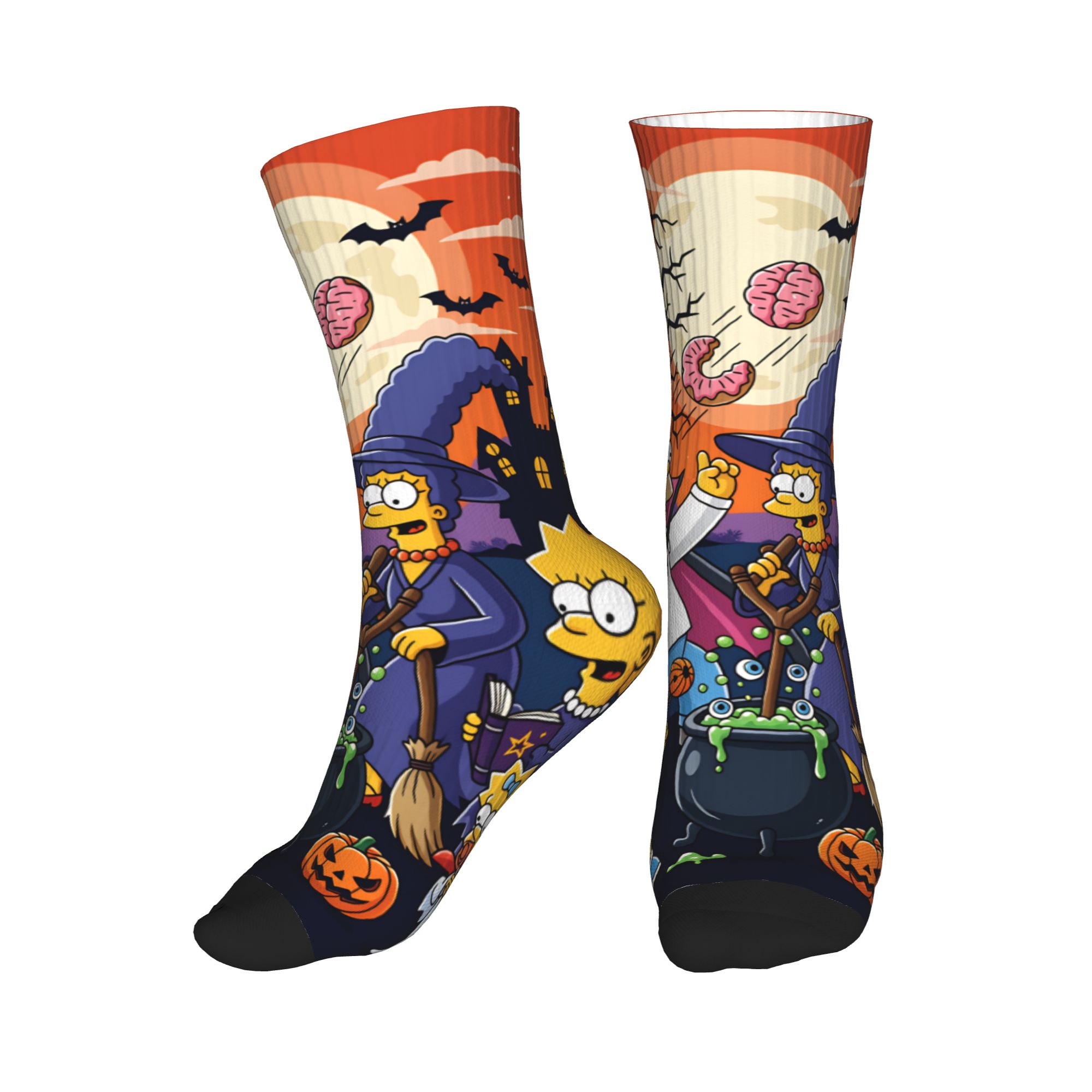 Men's Socks S-Simpsons Hallowe - Men'S Fashion Youtube recension och pris