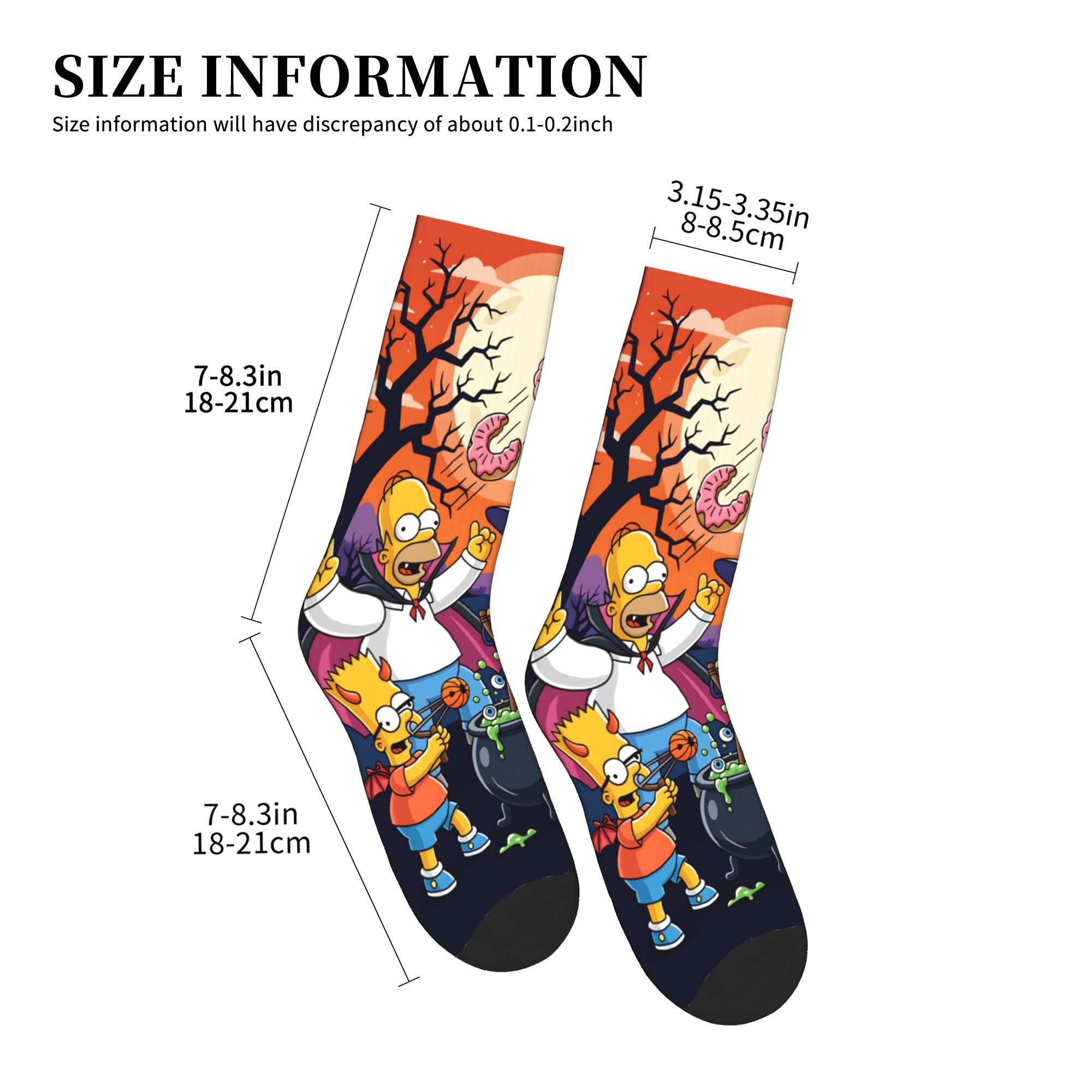 Men's Socks S-Simpsons Hallowe - Men'S Fashion Youtube recension och pris