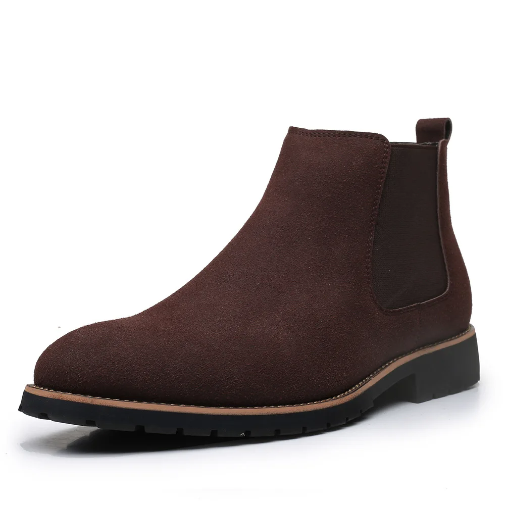 Men Ankle Boots British Style  - Fashion Men'S Boots recension och pris