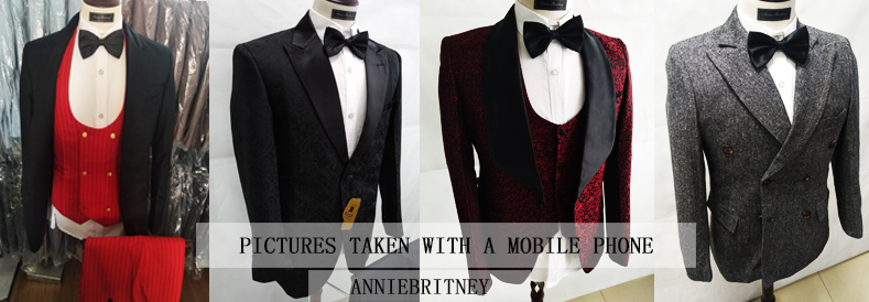 Custom black and white matchin - Slim Fit Blazer Men recension och pris