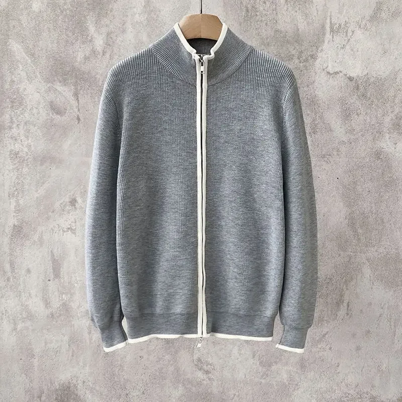 Men's Clothing Cardigan Zipper - Men'S Fashion Zip Sweater recension och pris