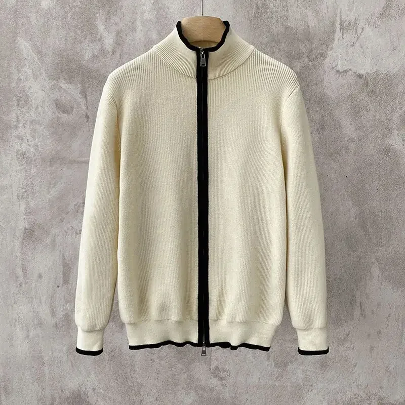 Men's Clothing Cardigan Zipper - Men'S Fashion Zip Sweater recension och pris