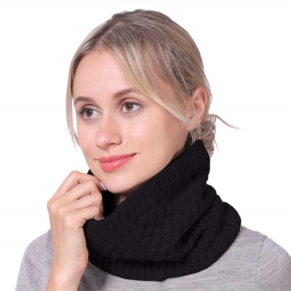 Knitted Scarf Neck Scarves Win - Men Scarf Wool recension och pris