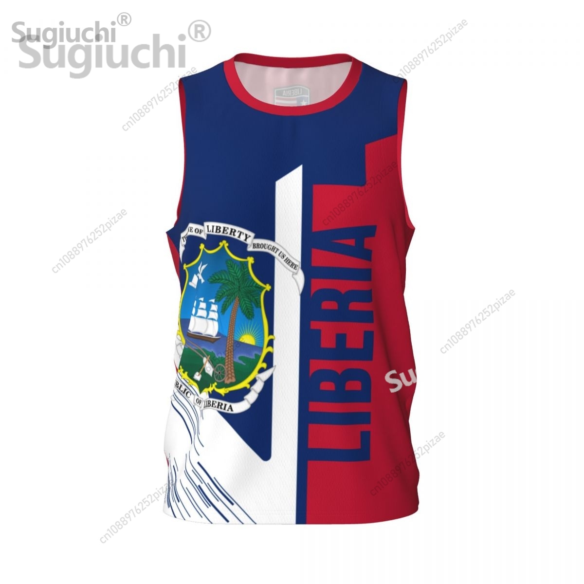Custom Name Number Liberia 3D  - Men'S Fashion Names recension och pris
