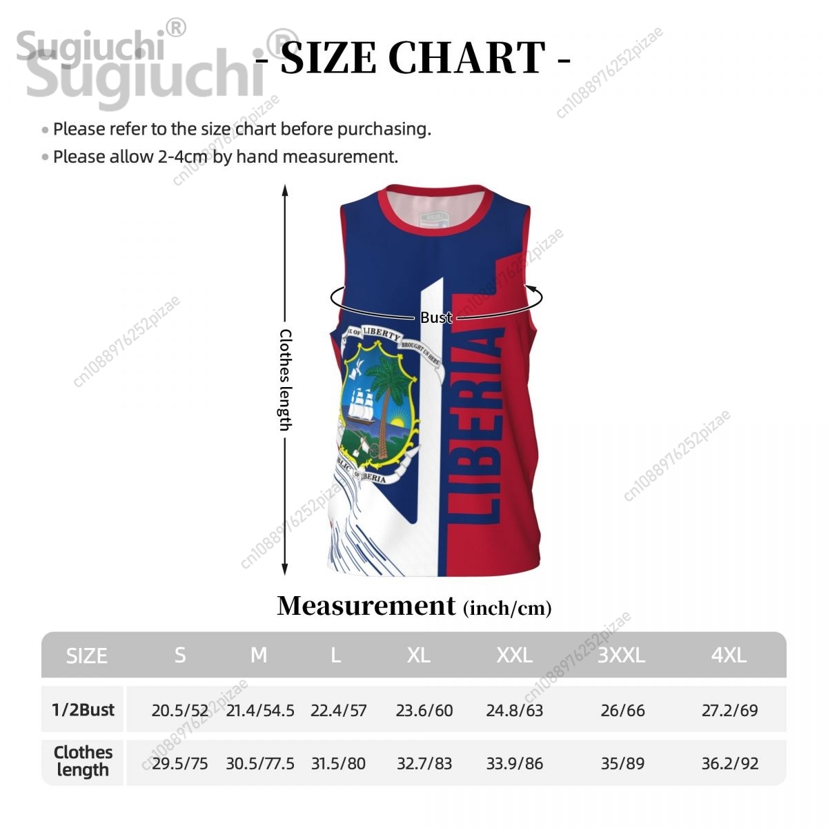 Custom Name Number Liberia 3D  - Men'S Fashion Names recension och pris