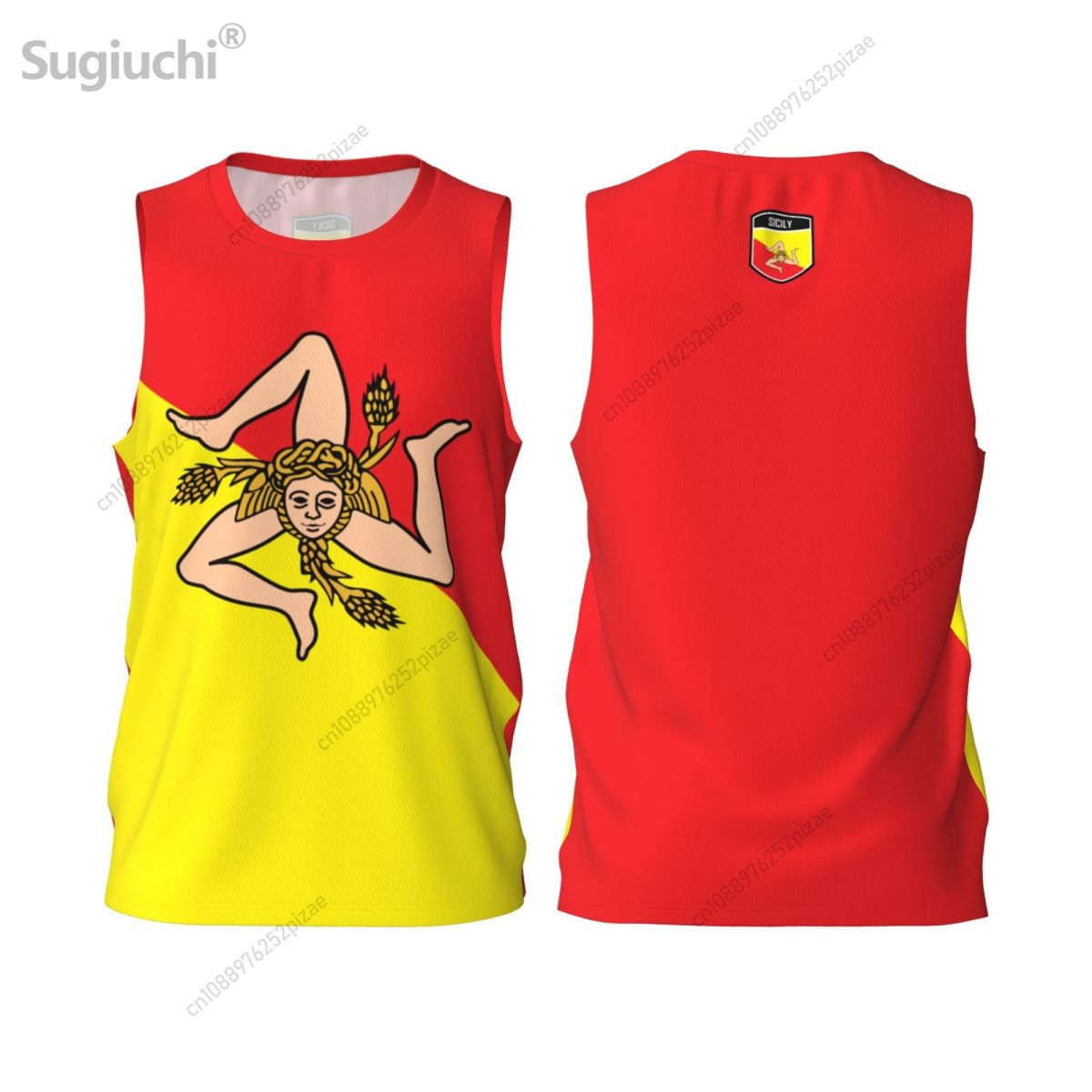 Custom Name Number Sicily Sici - Men'S Fashion Names recension och pris