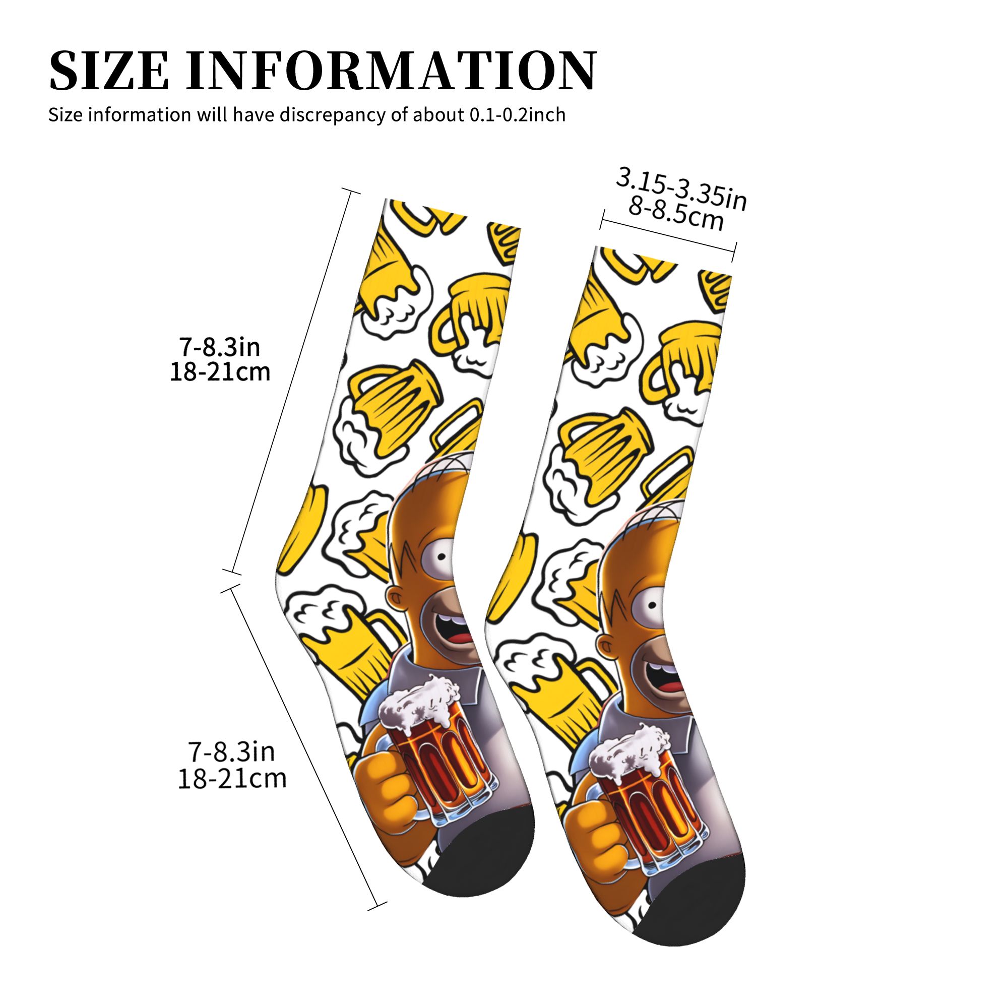 Women Men Socks Funny S-Simpso - Men'S Fashion Youtube recension och pris