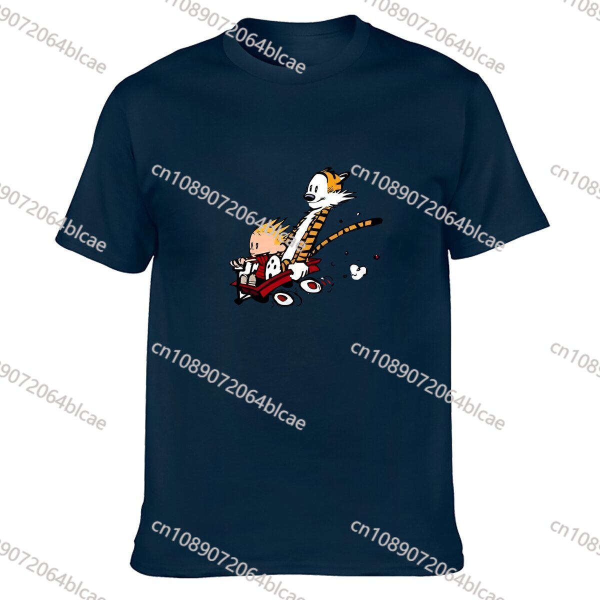 C-Calvin and H-Hobbes T Shirt  - Mens Fashion Combination recension och pris