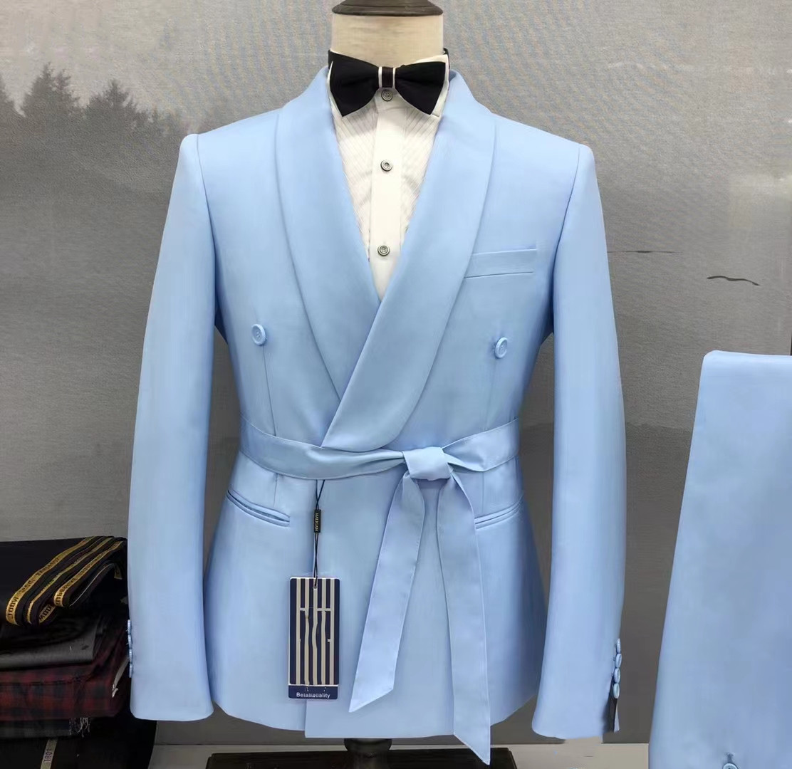 2025 Custom Fashion Yellow Wed - Slim Fit Blazer Men recension och pris
