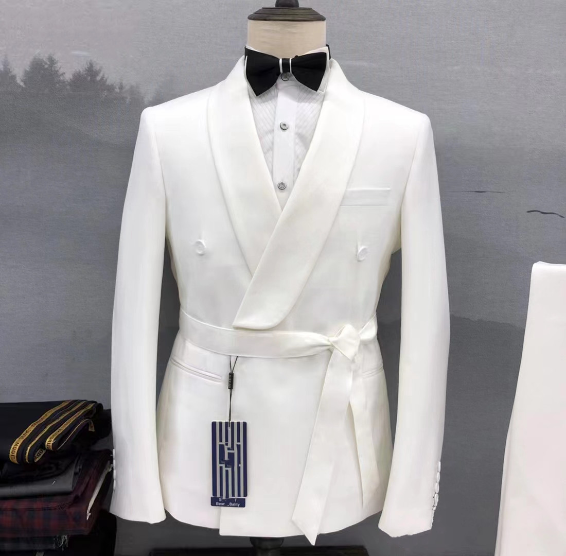 2025 Custom Fashion Yellow Wed - Slim Fit Blazer Men recension och pris