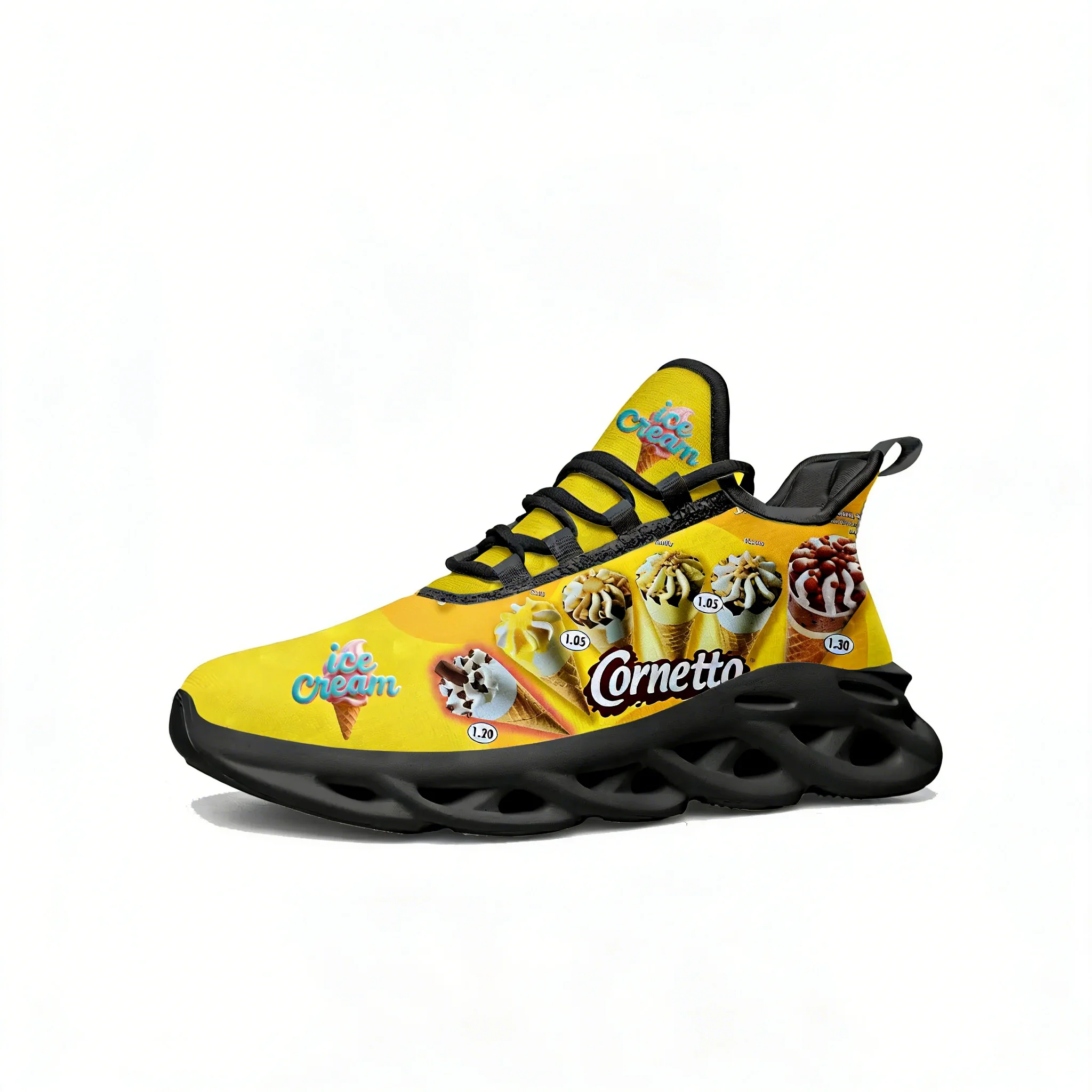 Ice Cream Lace Mesh Shoes Flat - Men'S Fashion Footwear recension och pris