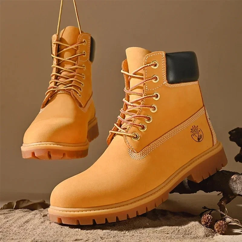 Boots Men High Top Boots High  - Men'S Fashion For 45 Years Old recension och pris