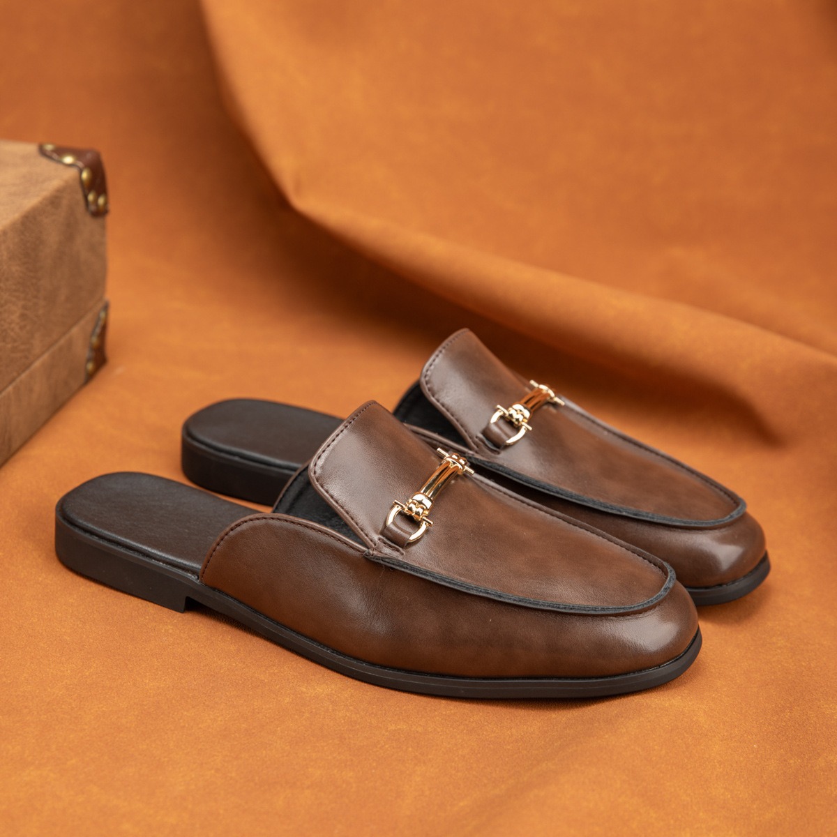 38-47mules shoes man horsebit  - Men'S Fashion Loafers Shoes recension och pris