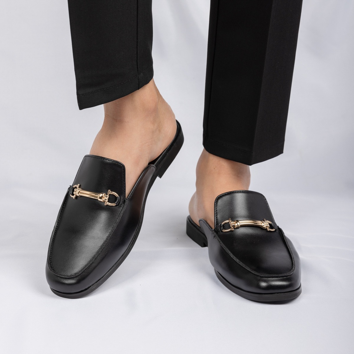 38-47mules shoes man horsebit  - Men'S Fashion Loafers Shoes recension och pris