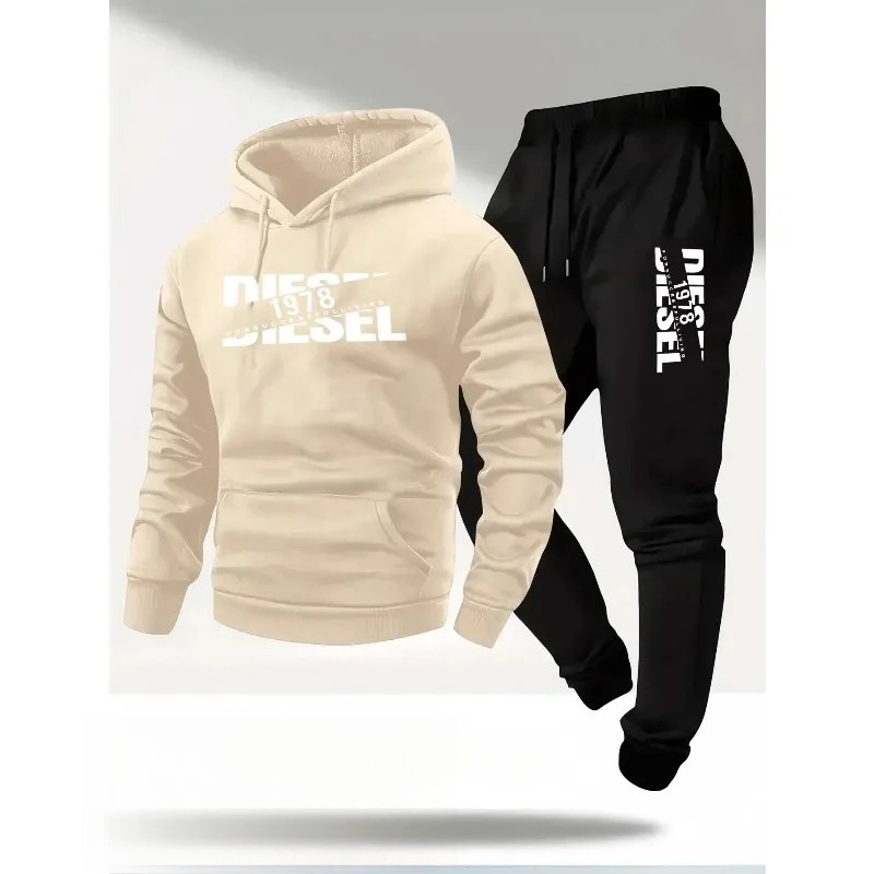 Autumn and winter new hooded s - Men'S Fashion Pants recension och pris