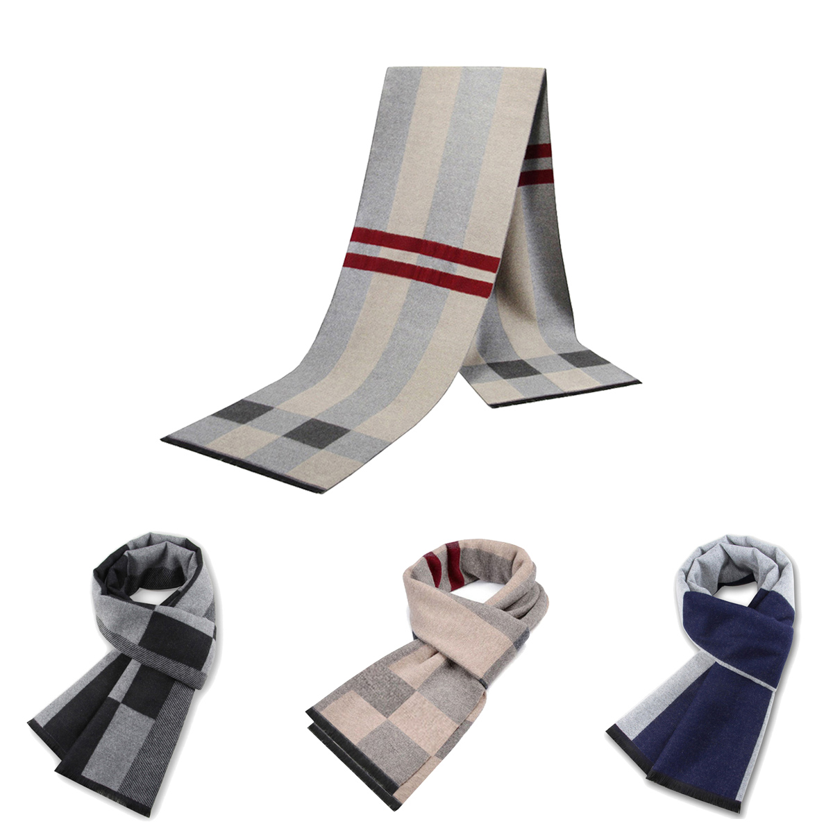 Men Scarf For Man Winter Copy  - Men Scarf Wool recension och pris