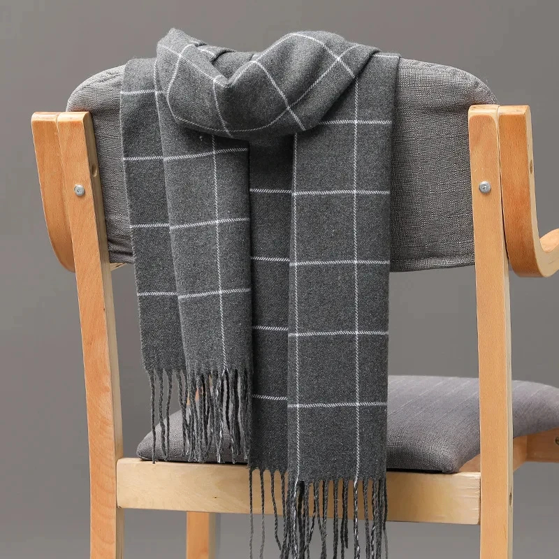 2024 New Winter Men Scarf Keep - Men Scarf Wool recension och pris