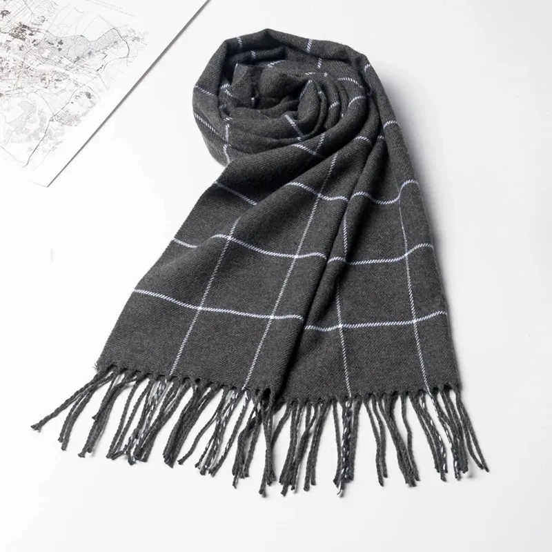 2024 New Winter Men Scarf Keep - Men Scarf Wool recension och pris