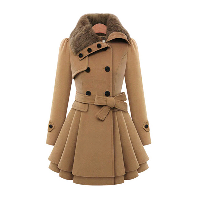 Winter Slim Long Wool Sherpa C - Sherpa Jacket Fleece recension och pris