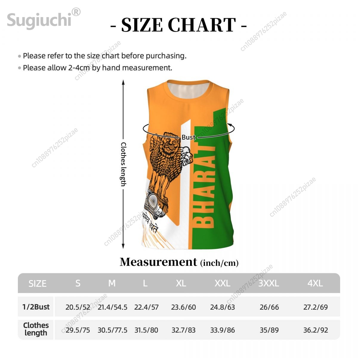 Custom Name Number INDIA Bhara - Men'S Fashion Names recension och pris