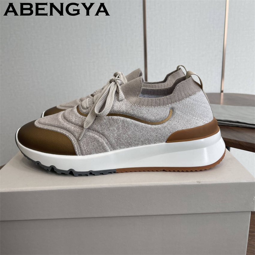 Men New Multicolour Knitted lo - Men'S Fashion Loafers Shoes recension och pris