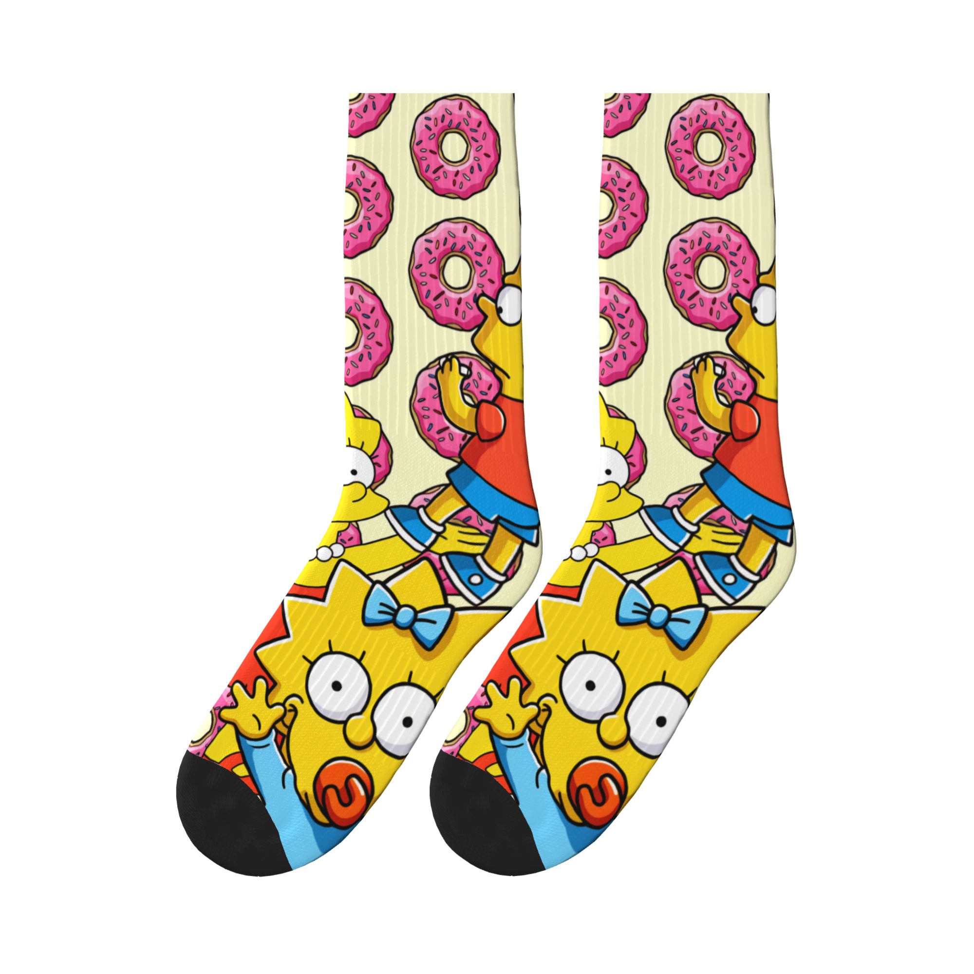 S-Simpsons Family Donut Backgr - Men'S Fashion Youtube recension och pris